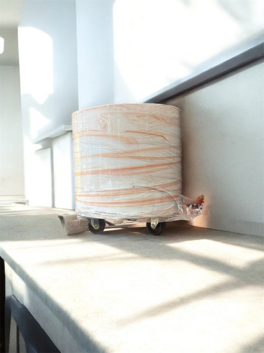 Maceta en fibra de vidrio