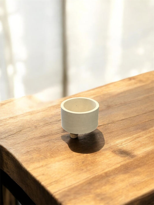 Terrario redondo pequeño 8 x 12.5 cm