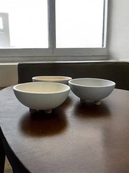 Set Bowl con patas x3