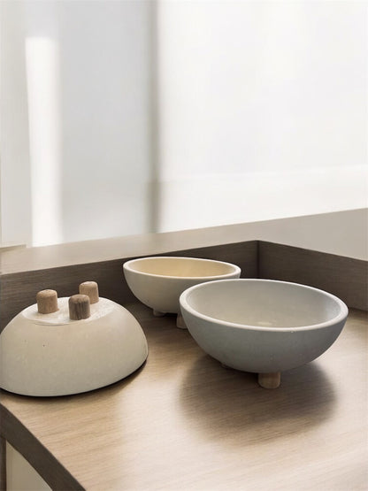 Set Bowl con patas x3